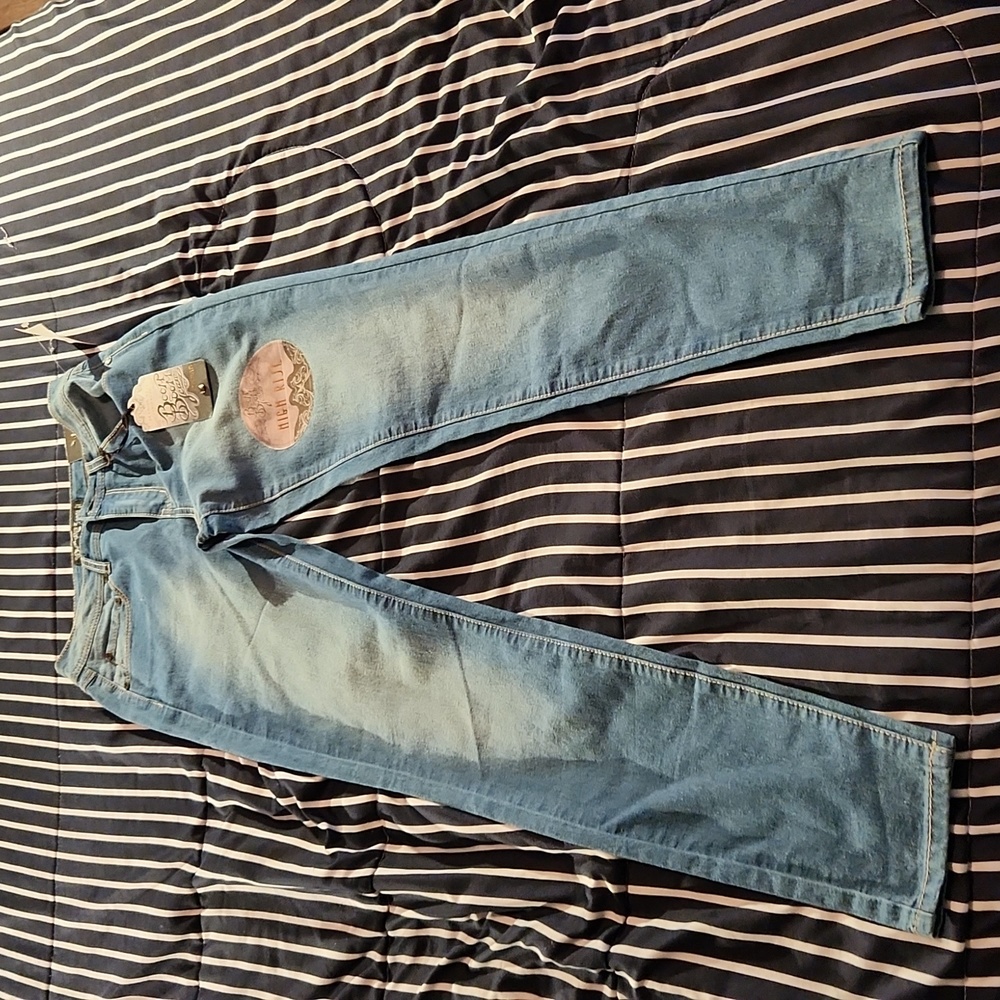 BOOMBOOM HIGH RISE SKINNY SIZE 5 JEAN
